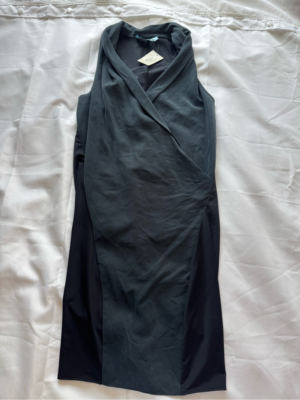 Guess By Marciano Black Wrap Dress
